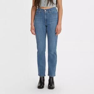 LEVI’S CLASSIC STRAIGHT‎ FIT WOMEN'S JEANS MEDIUM WASH SIZE: 12